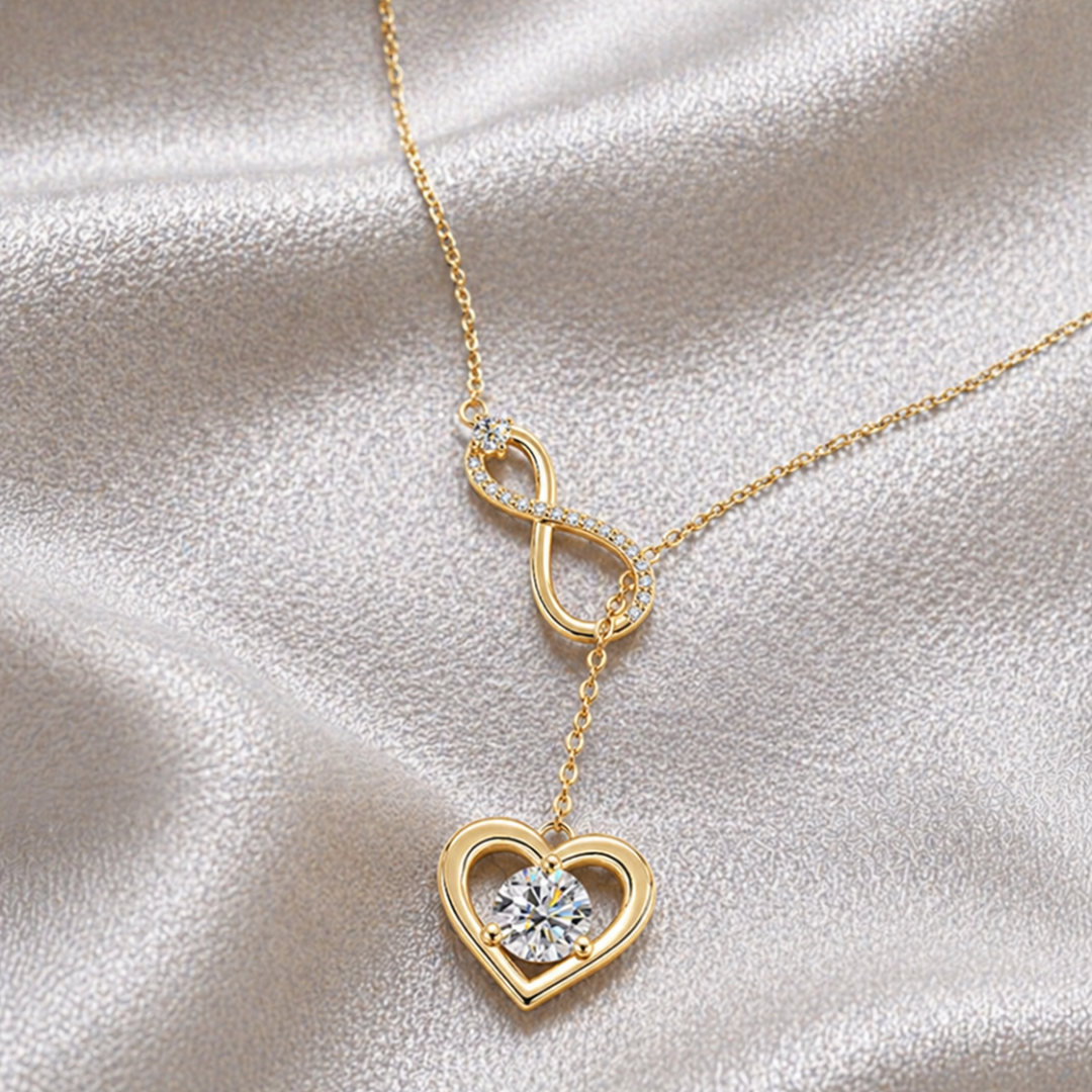 Alessandra Infinity Pendant Necklace