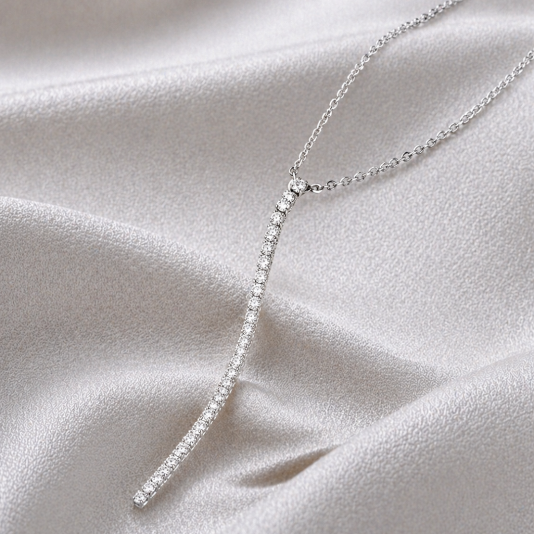 Alessia Cascade Y Necklace