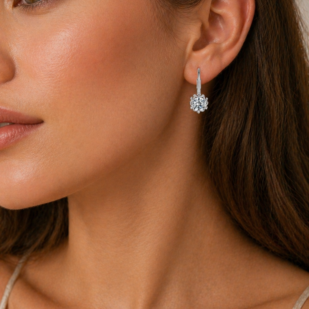 Athena Florea Drop Earrings
