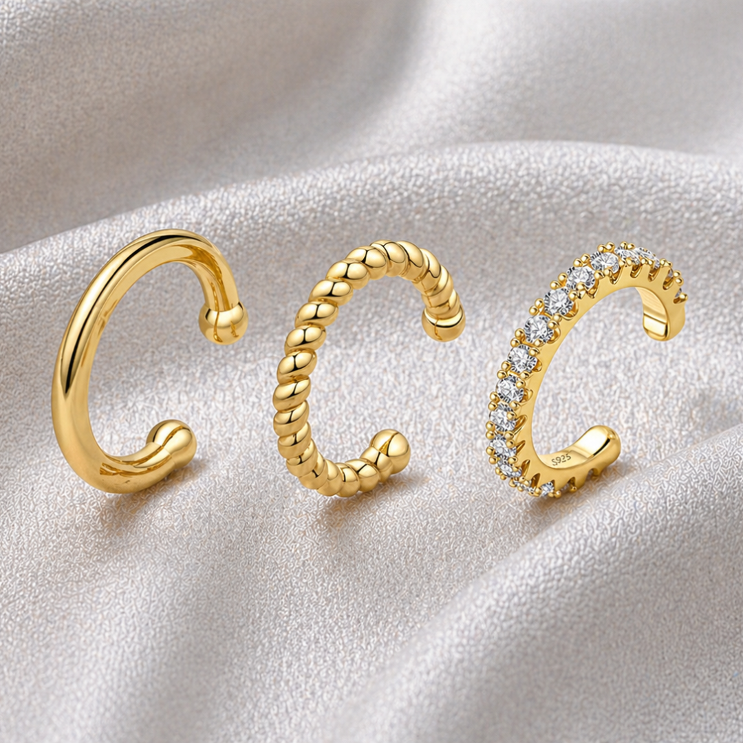 Aurea Edge Ear Cuff Set