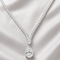 Brianna Ice Tennis Necklace