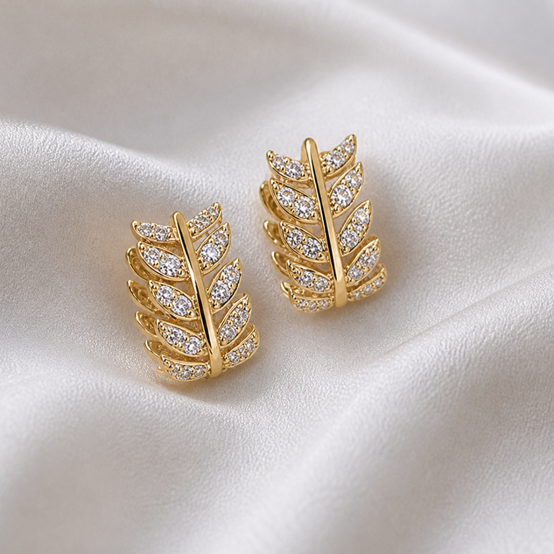 Camila Verdelle Huggie Earrings