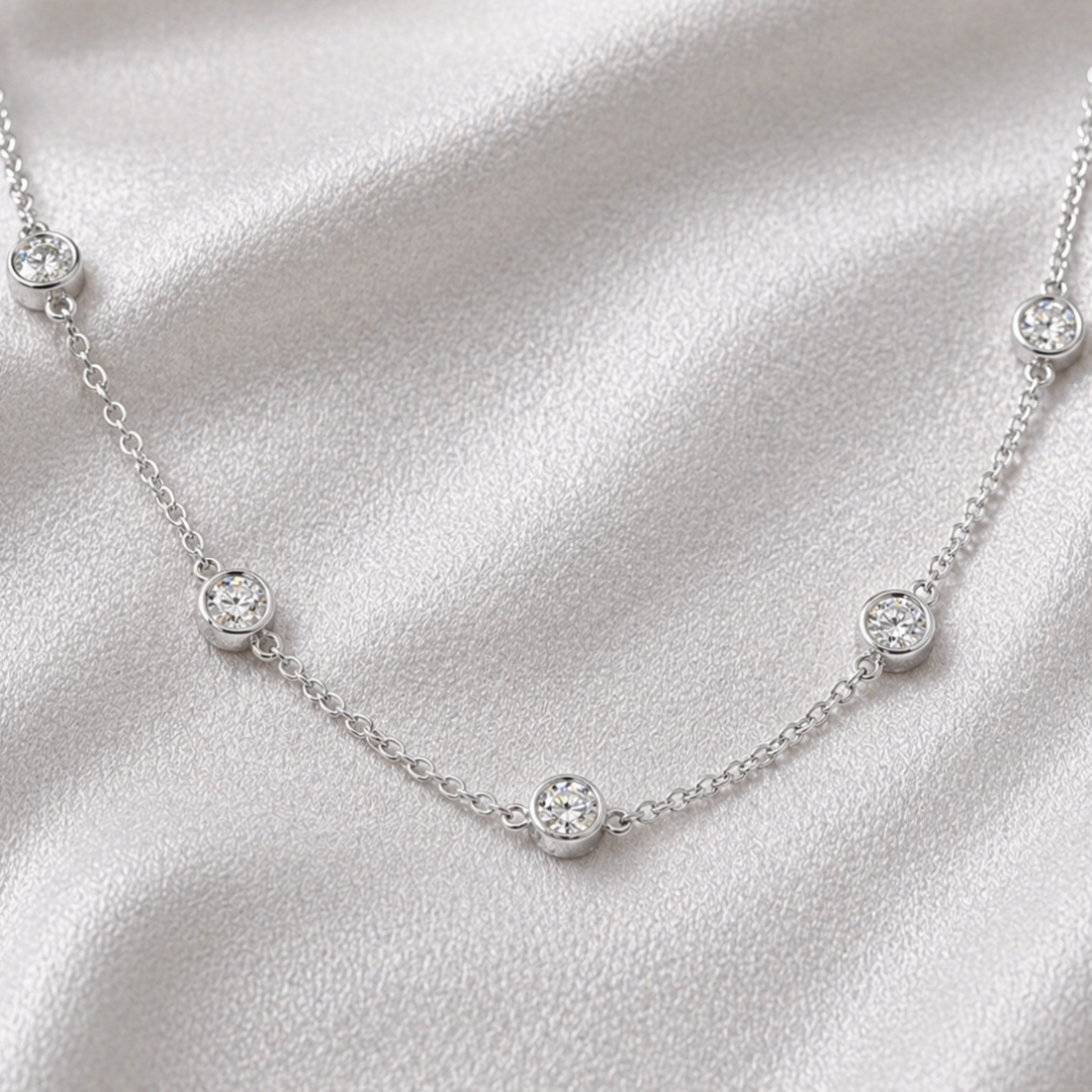 Elara Lumiere Orbit Necklace