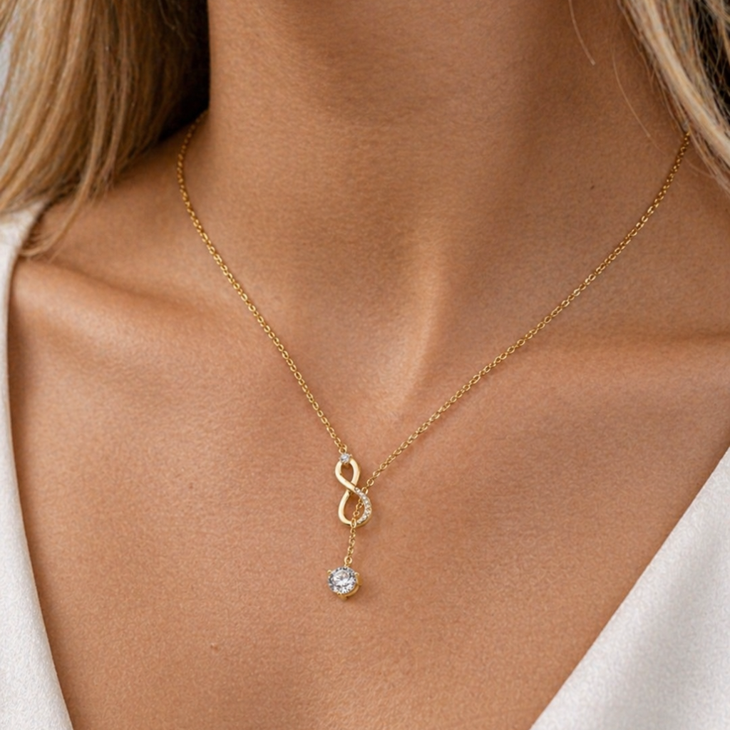 Eterna Belle Infinity Necklace