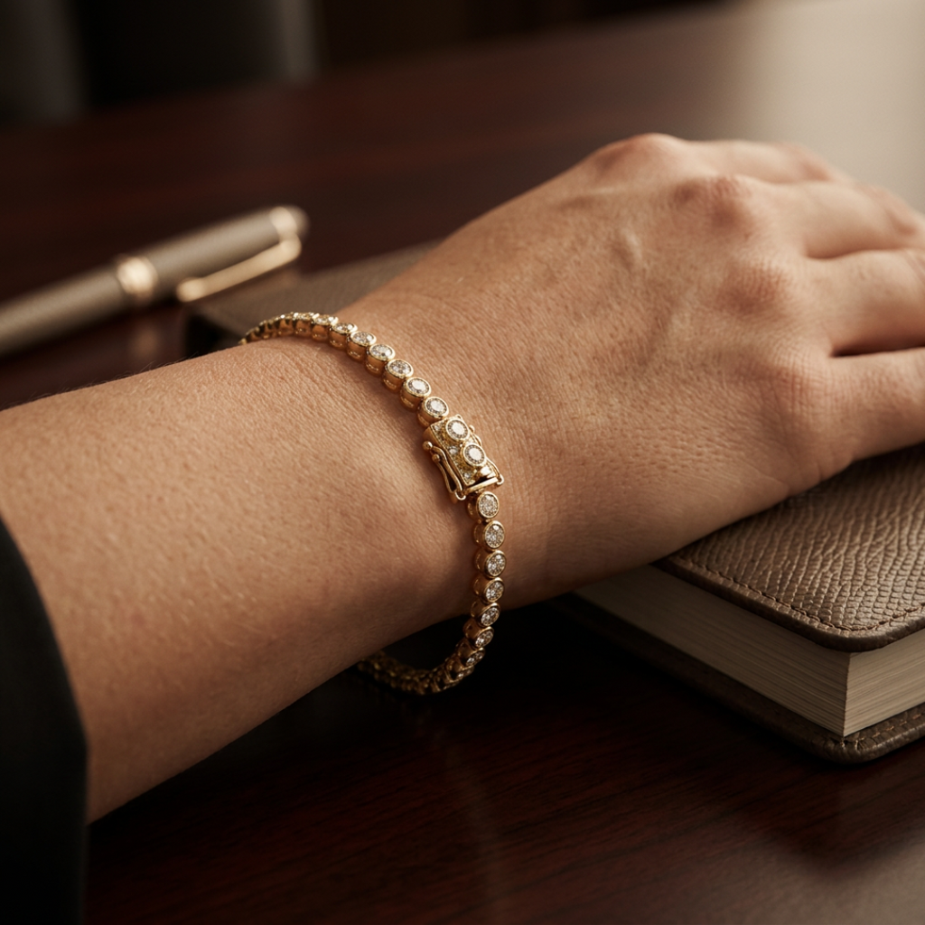 Kaia Eterna Tennis Bracelet