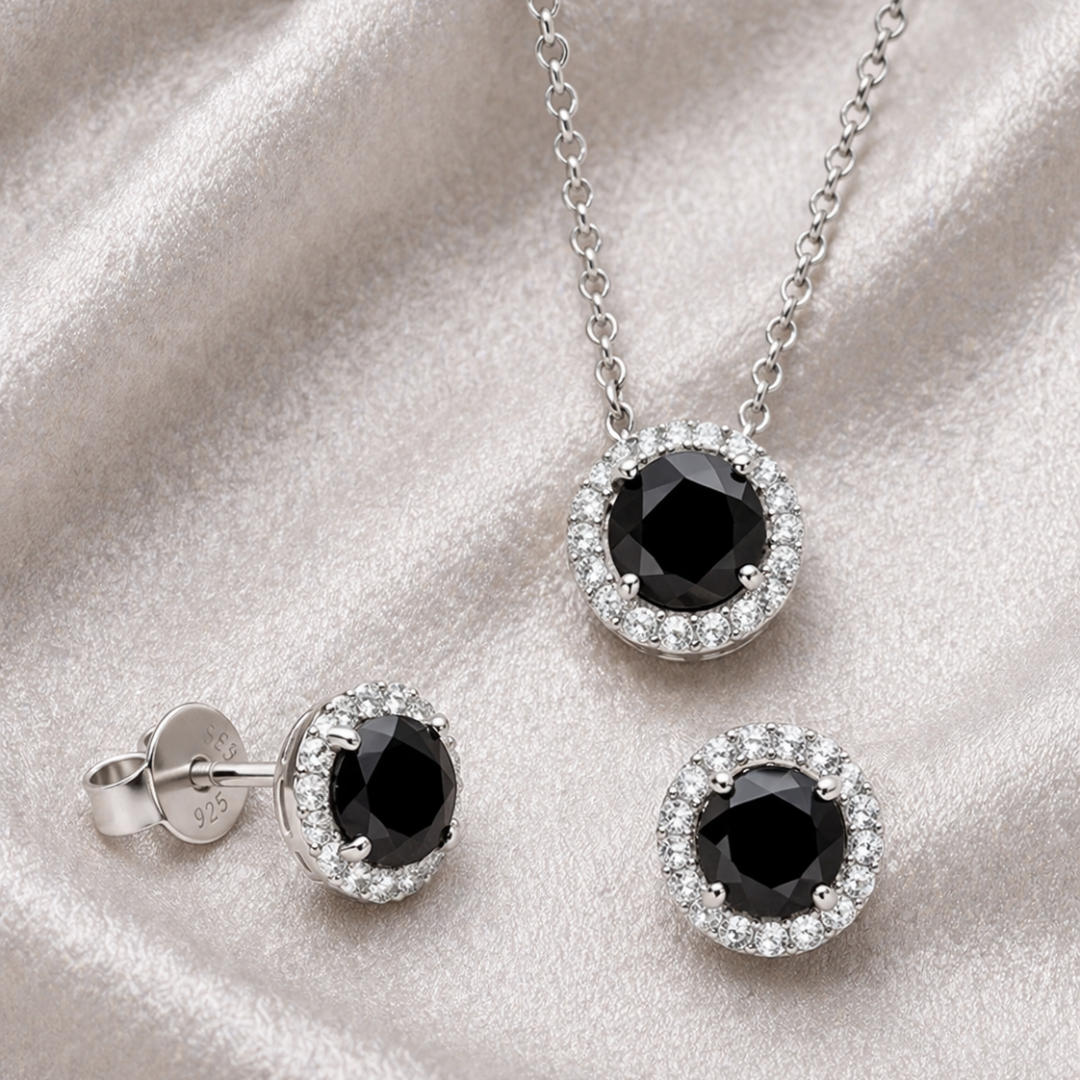 Naomi Noir Jewelry Set