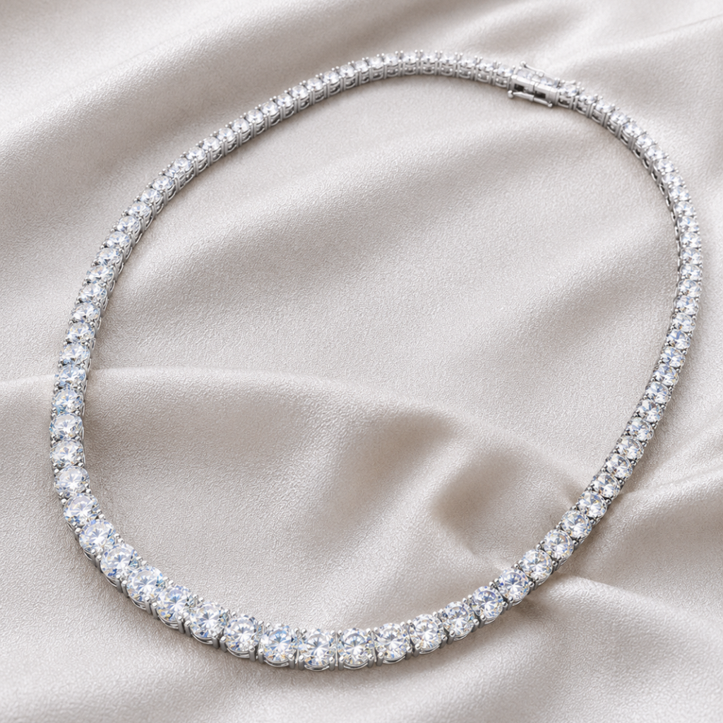 Nina Royal Tennis Necklace