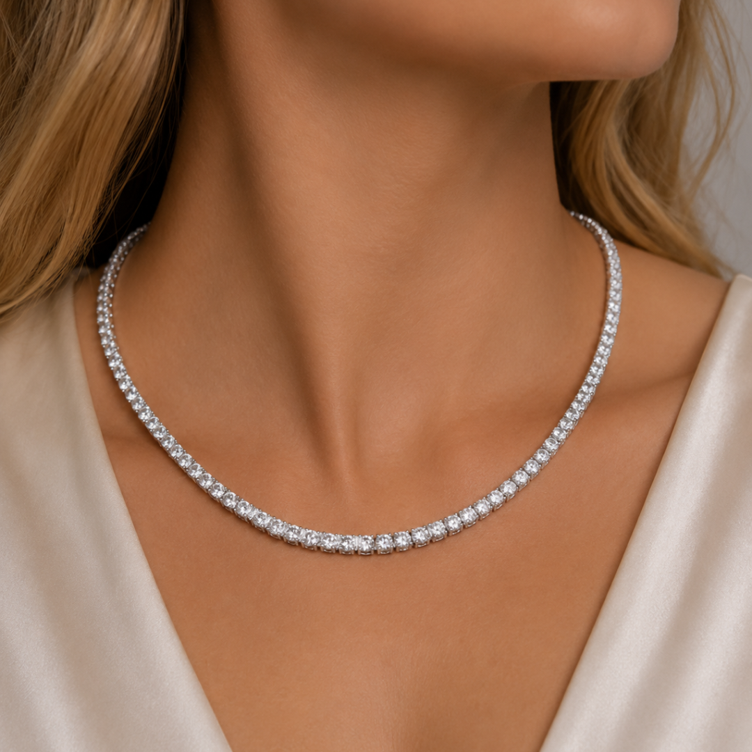 Nina Royal Tennis Necklace