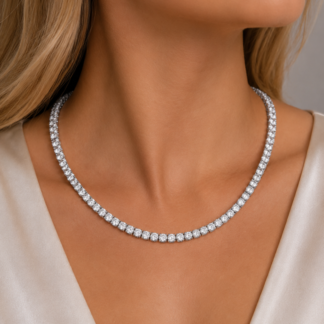 Nina Royal Tennis Necklace
