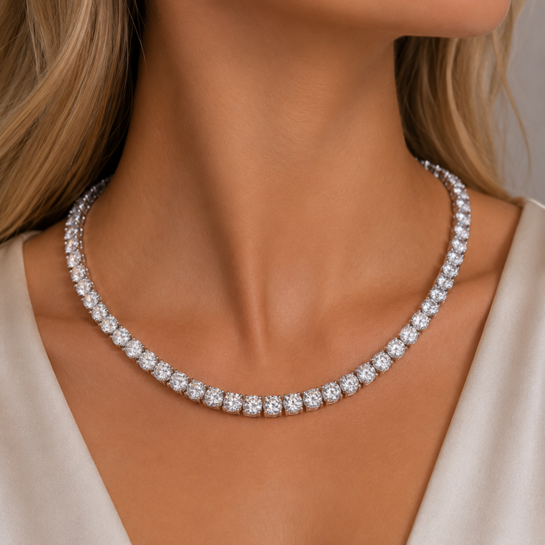 Nina Royal Tennis Necklace