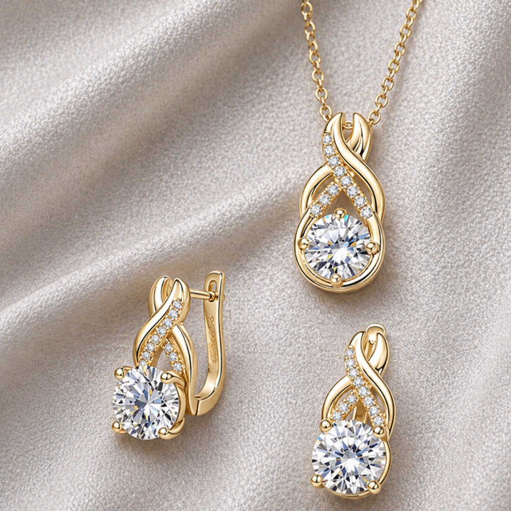 Penelope Infinity Jewelry Set