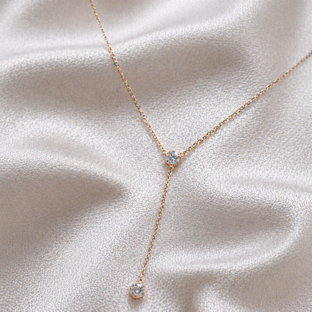 Roselle Grace Tassel Necklace