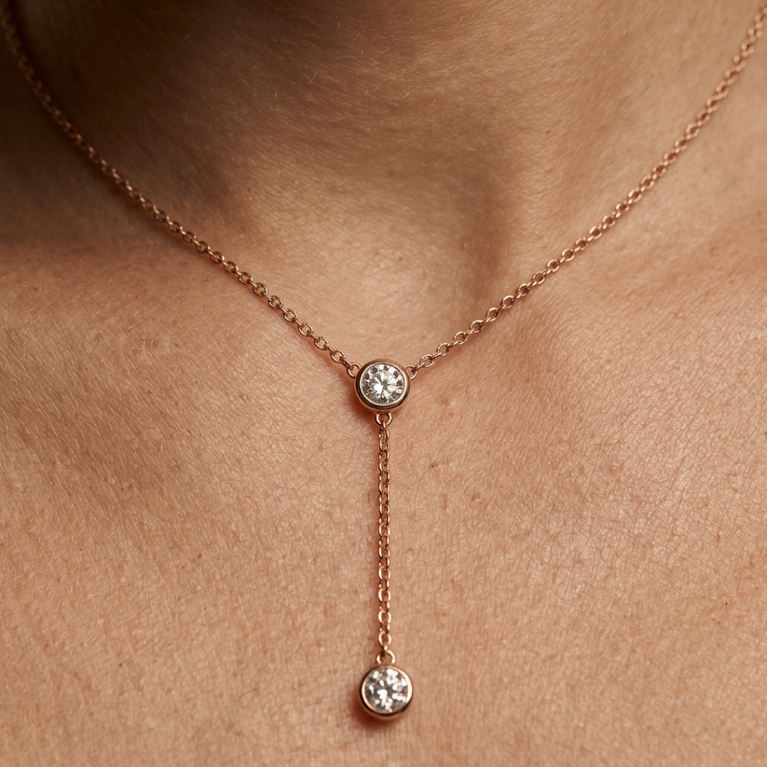 Roselle Grace Tassel Necklace