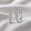 Savannah Huggie Hoop Earrings