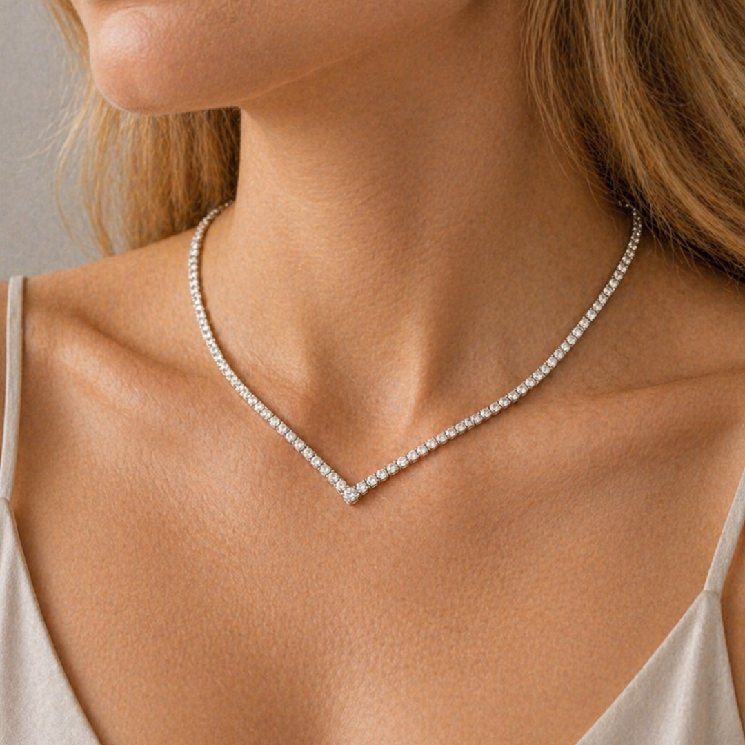 Vienna Verite Tennis Necklace
