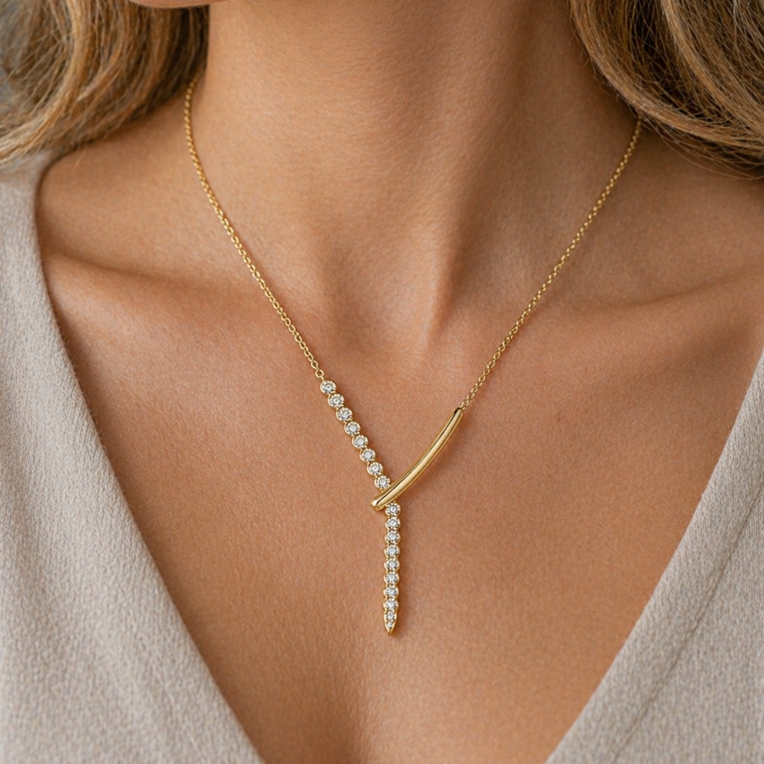 Zara Lustra Y Necklace